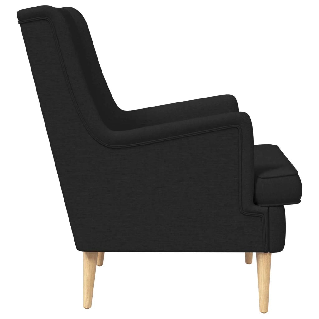 Poltrona | Sedia Relax Nero Tessuto