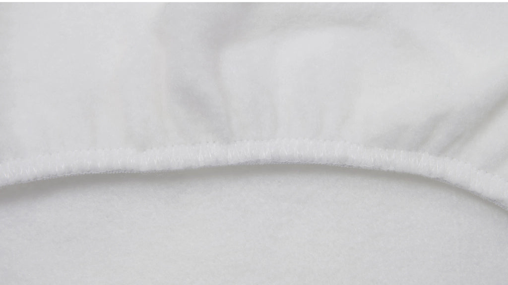 Copritavolo Mollettone SalvaTavolo SottoTovaglia Protezione Macchie Feltro Bianco Elastico Sul Bordo Made In Italy - rotondo 170 - Bianco