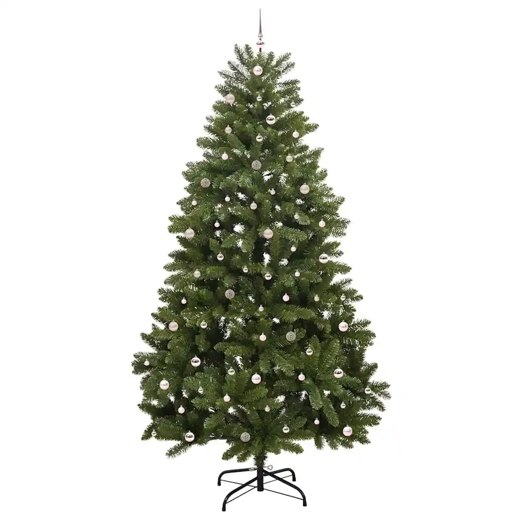 Albero di Natale artificiale 300 cm 300 LED Bianco caldo Verde 3395723
