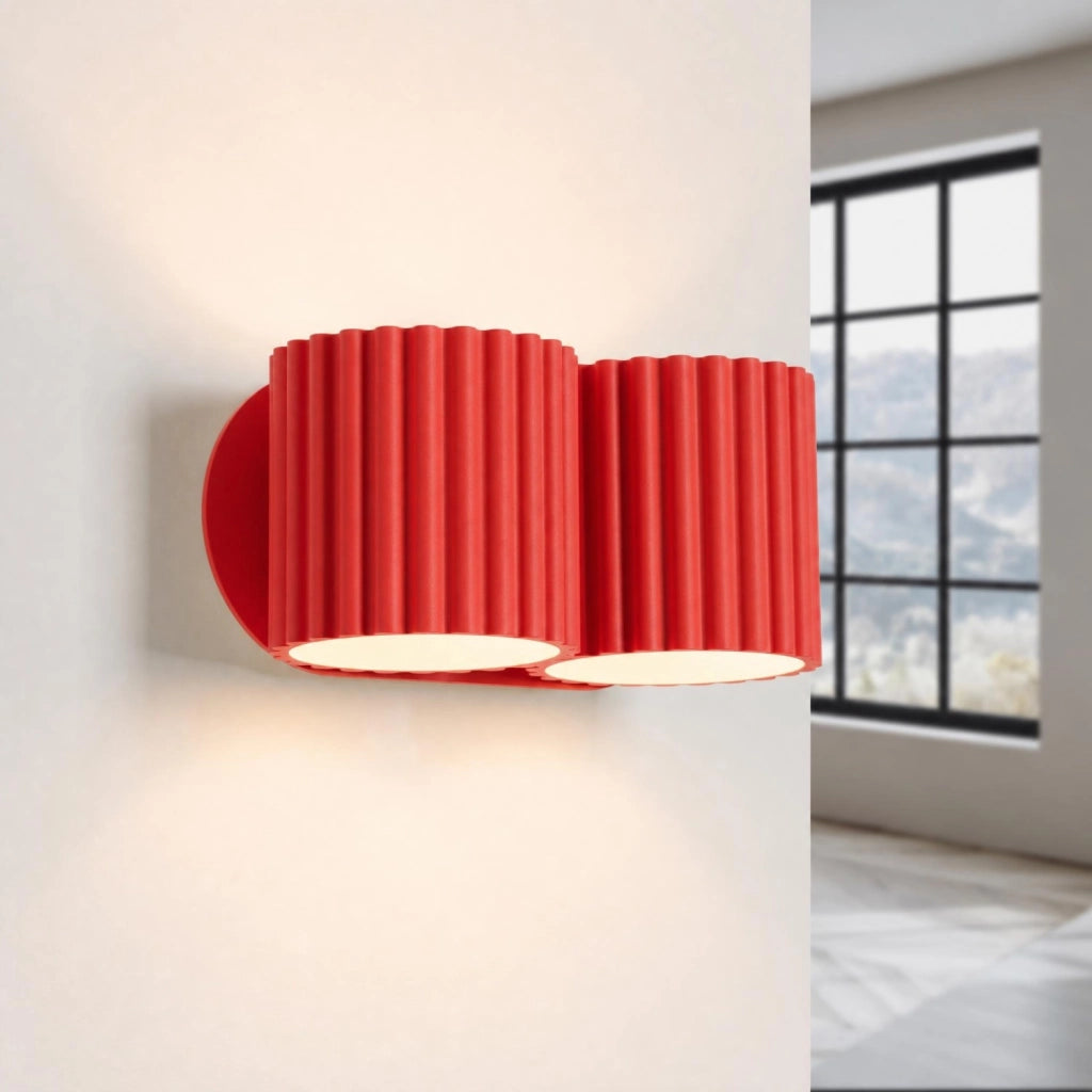Applique AURA 2 rosso G9