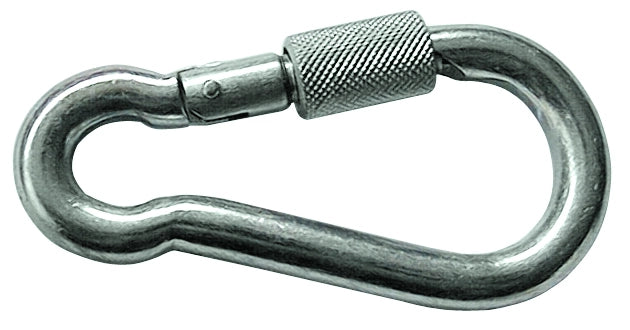 MOSCHETTONE TIPO POMPIERE A VITE  mm. 80 50.00 pz
