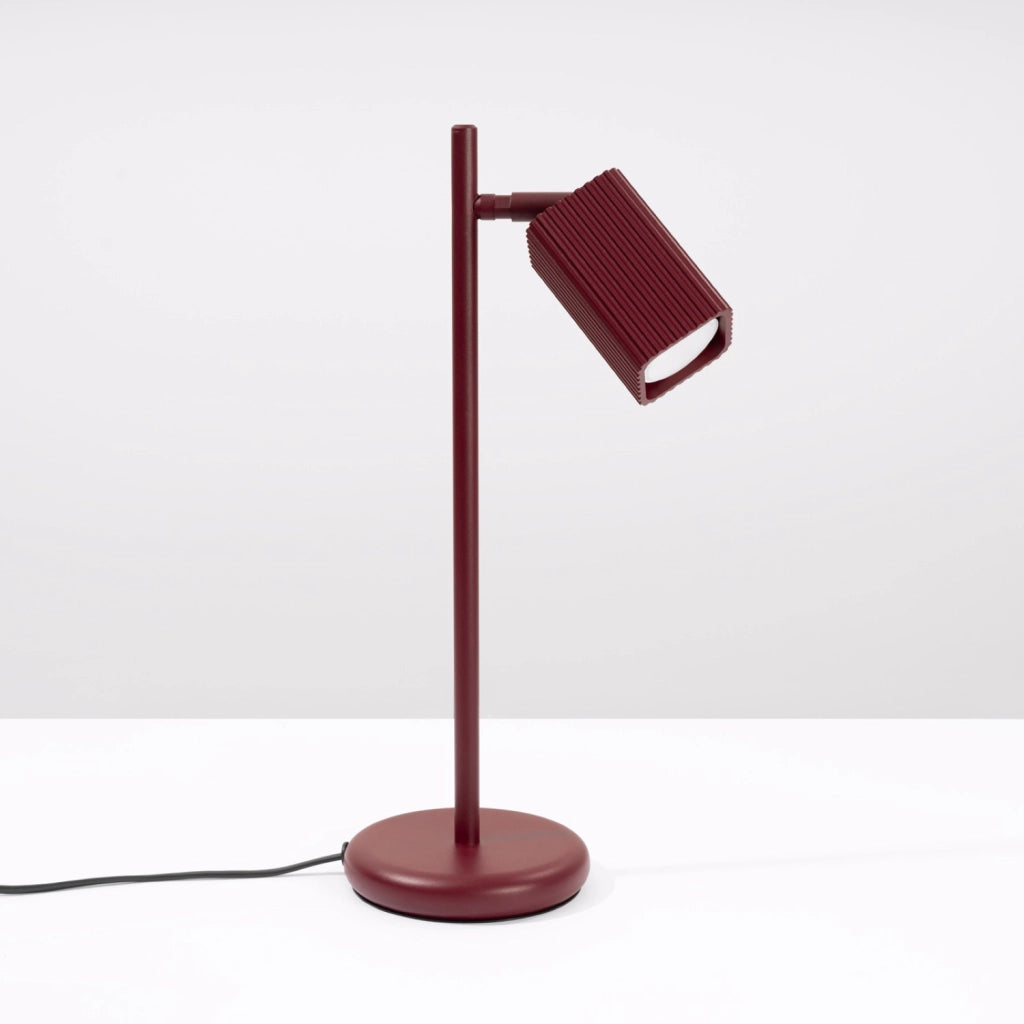 Lampada da tavolo RAYO bordeaux