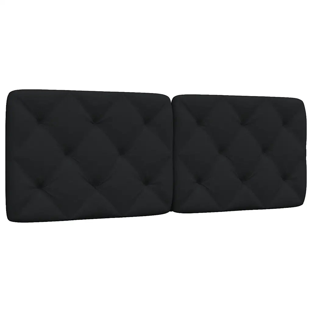 Cuscino Testiera Nero 140 cm in Tessuto 4019221