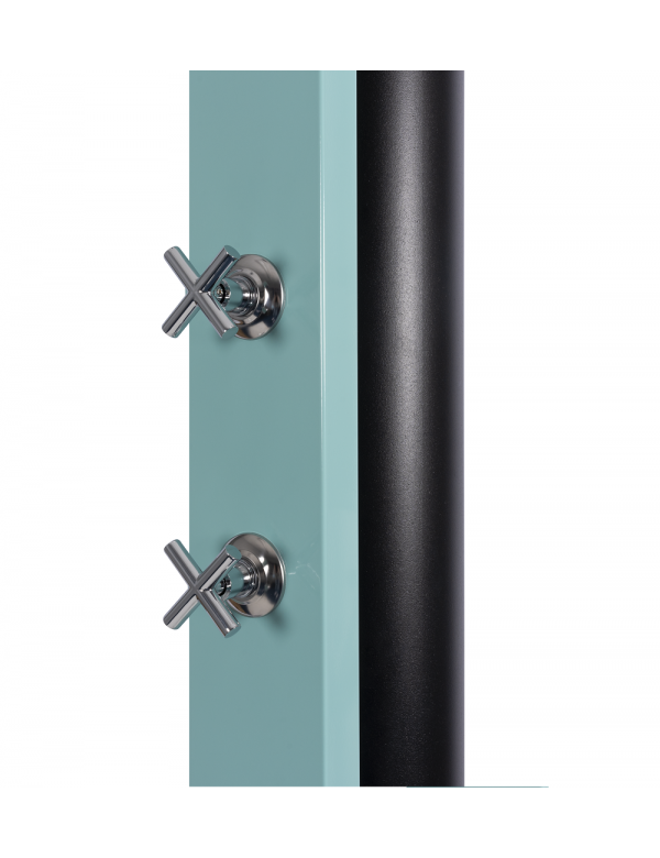 CROSS Doccia Solare Piscina Blu - 40L