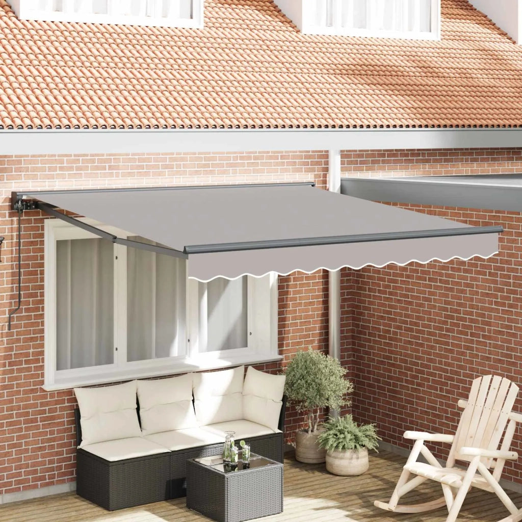 Struttura della tenda Grigio chiaro 350 x 250 cm 3330391