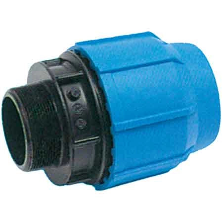 RACCORDO MASCHIO PP Ø 40x11/4 - UNIDELTA