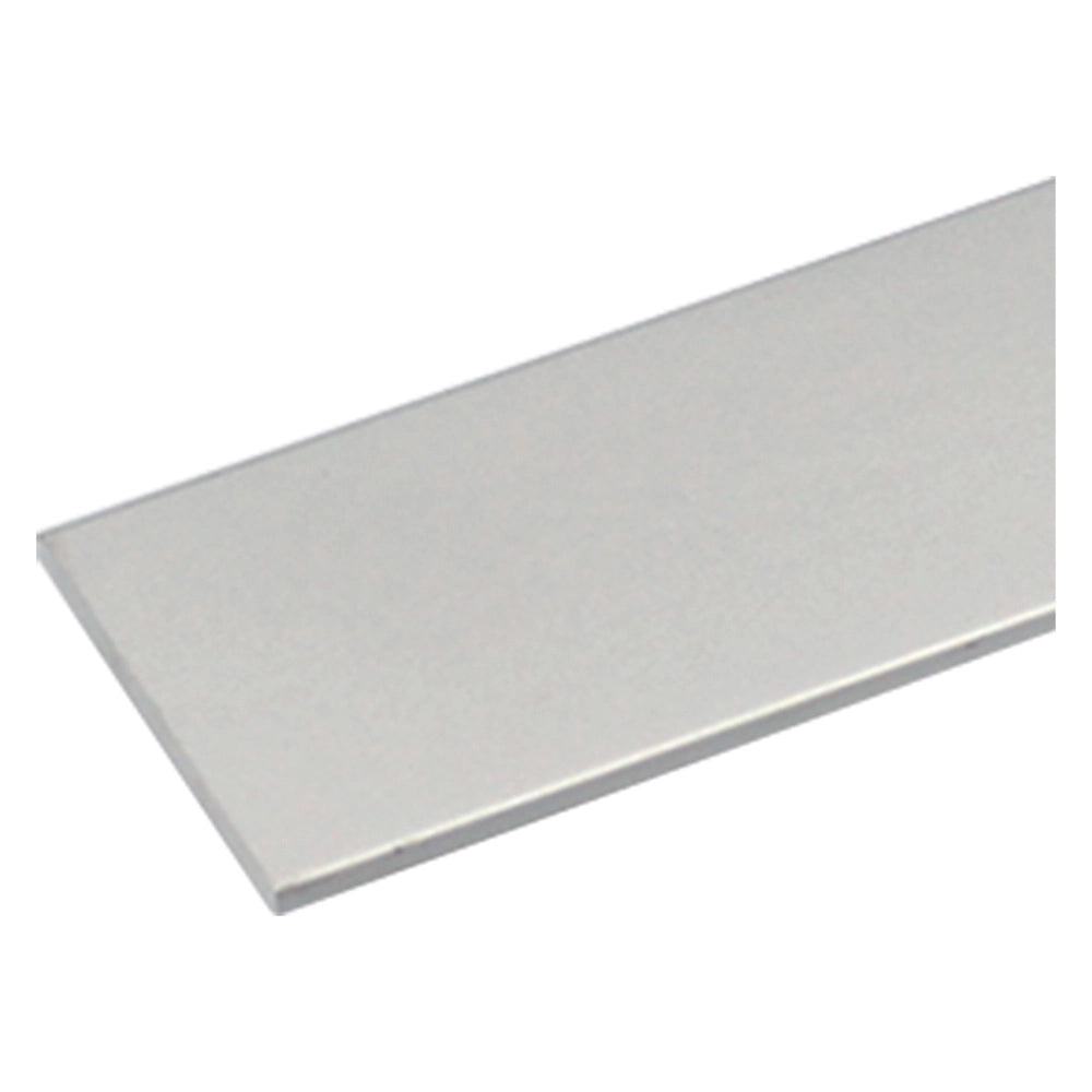 Profilo alluminio anodizzato 15x2 mm - 1 m