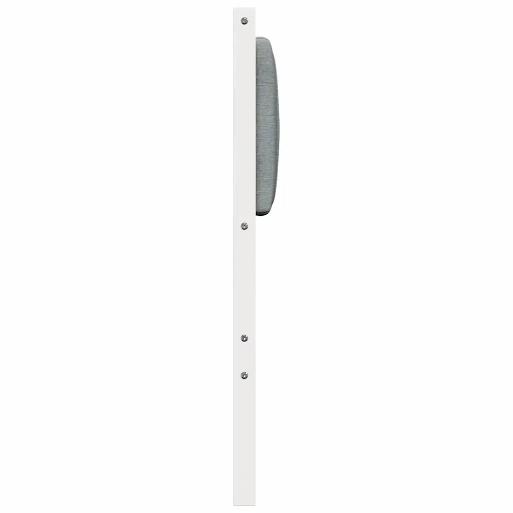 Testiera | Testata imbottita con Testiera | Testata Bianco 80 cm Pino massello