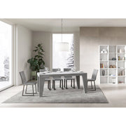 Tavolo allungabile 200/460x90 cm Naxy - Cemento