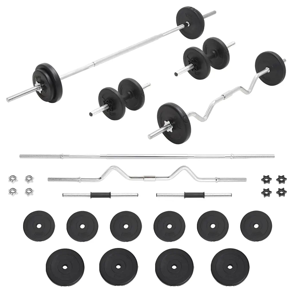 Set Bilanciere e Manubri 30 kg 93589