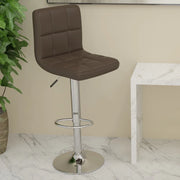 Sgabello da Bar Marrone in Similpelle 334222