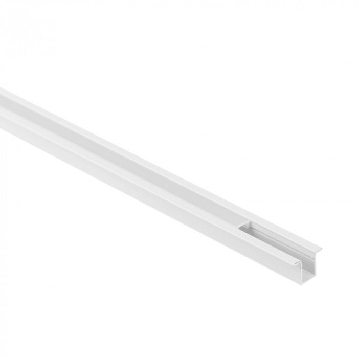Profilo LED PW02 incasso bianco diffusore opale 2m Ecolight