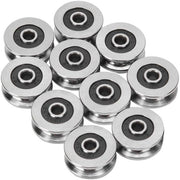 Rulli a Sfera con Foro V1804-2RS 10 Pezzi 4x18x8mm