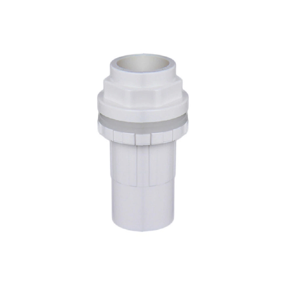 Aquariumline Attacco Serbatoio Bulkhead colore bianco ad incollaggio Ø32mm