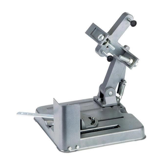 Poggi 50080 Supporto per smerigliatrice angolare 230 mm con morsa regolabile e braccio in alluminio colore Nero
