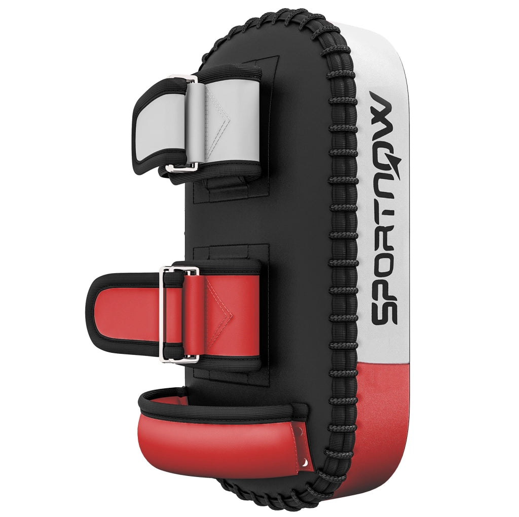 Colpitore da allenamento kickboxing 38 x 16 x 20 cm in pelle sintetica nera –