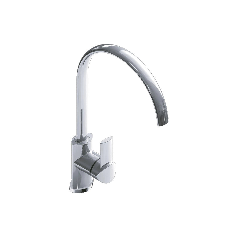 Miscelatore lavabo cucina cromo Lubecca