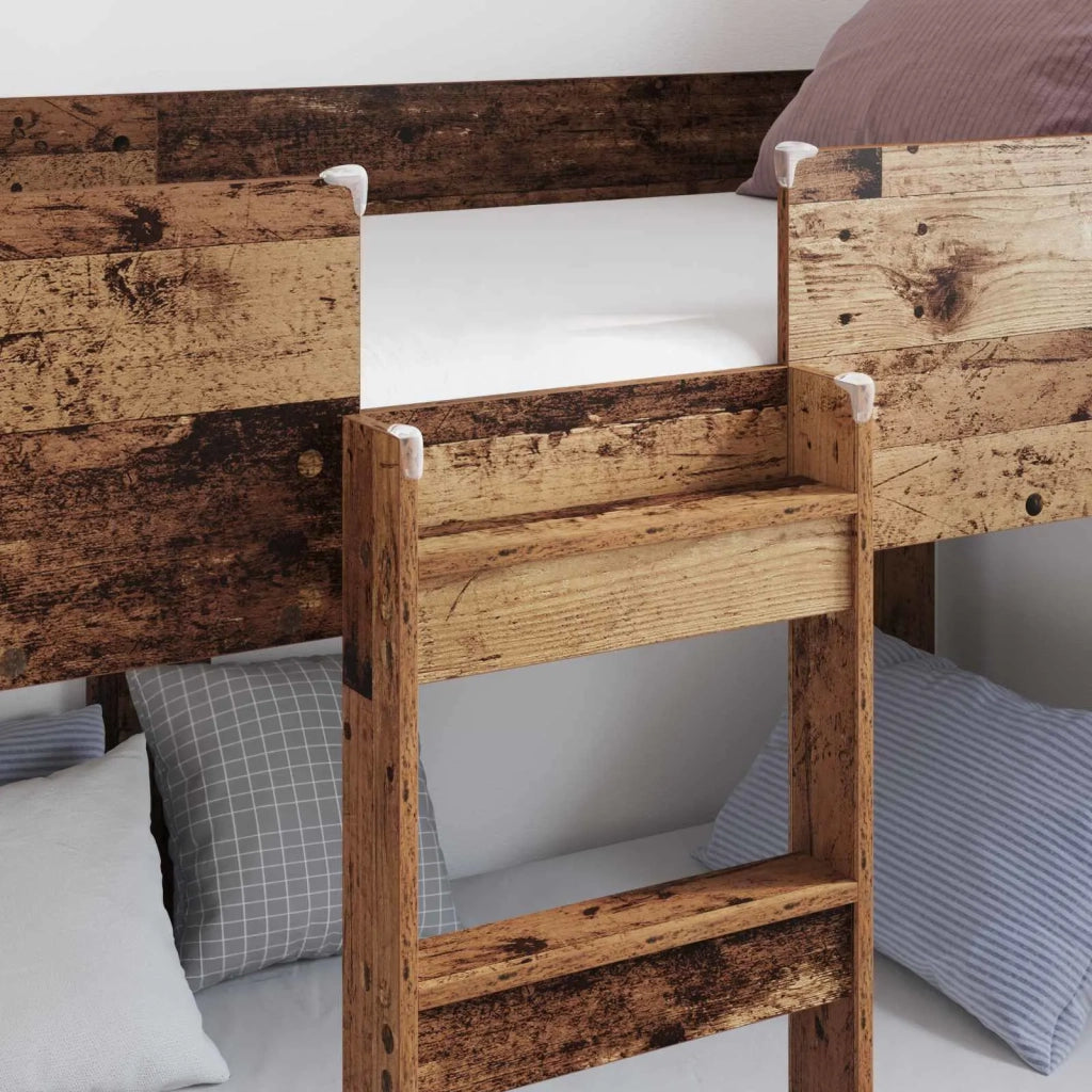 Letto a Castello per Bambini Legno vecchio 90 x 200 cm