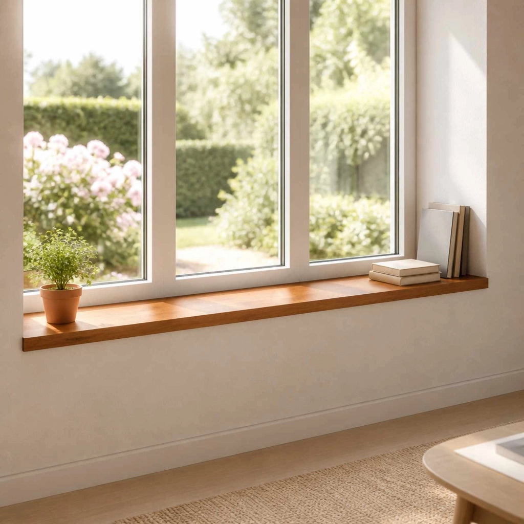 Soglie per finestre 2 pz Marrone 140 x 30 x 2 cm 42049998