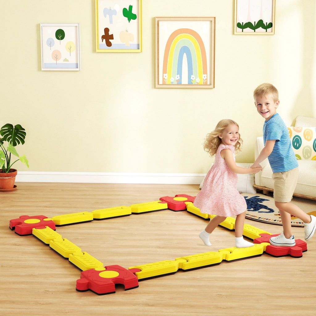 Set Gioco Equilibrio per Bambini ¨C Minimal ¨C Giallo e Rosso