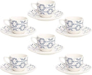 Set di tazze da caffè, con coperchio, da 6 pezzi