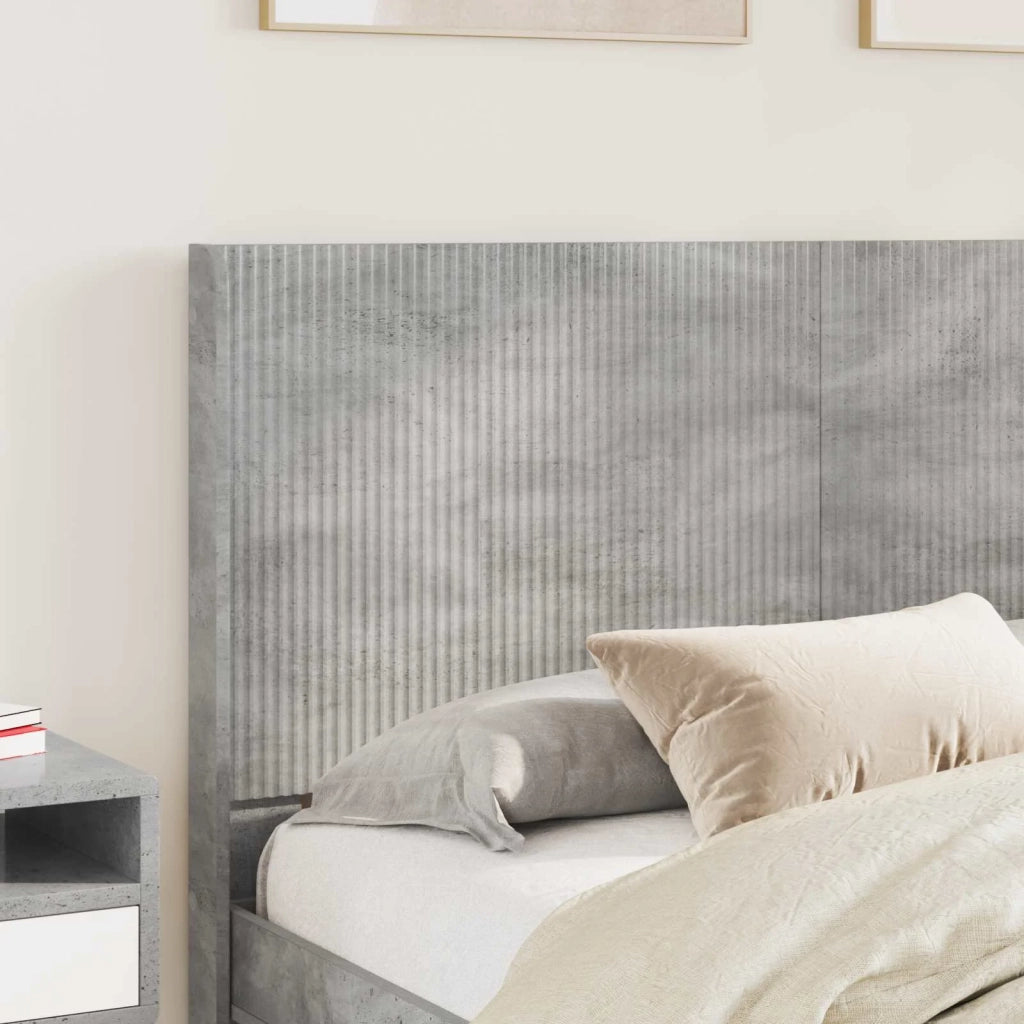 Struttura del letto con stoccaggio e testata Grigio Cemento 3413848