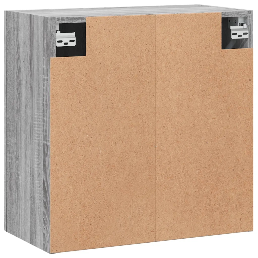 Mobile Pensile Grigio Sonoma 60x31x60 cm in Legno Multistrato 829962