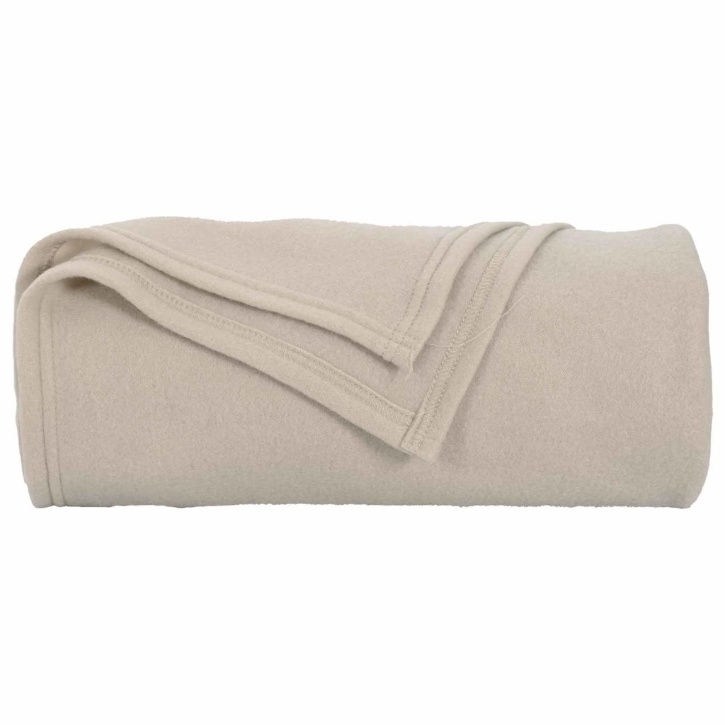 Coperte da Pile 24 pz Beige 170 x 130 cm Panno