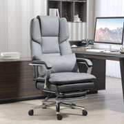 SEDIA UFFICIO ergonomica regolabile 63x71x123-129 cm Grigio