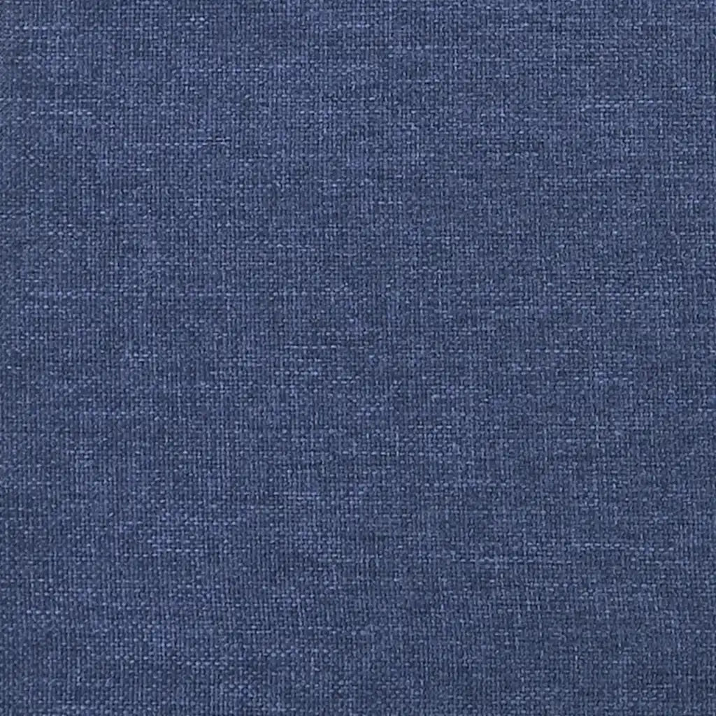 Giroletto con Testiera senza Materasso-Struttura Letto Blu 140x190 cm Tessuto