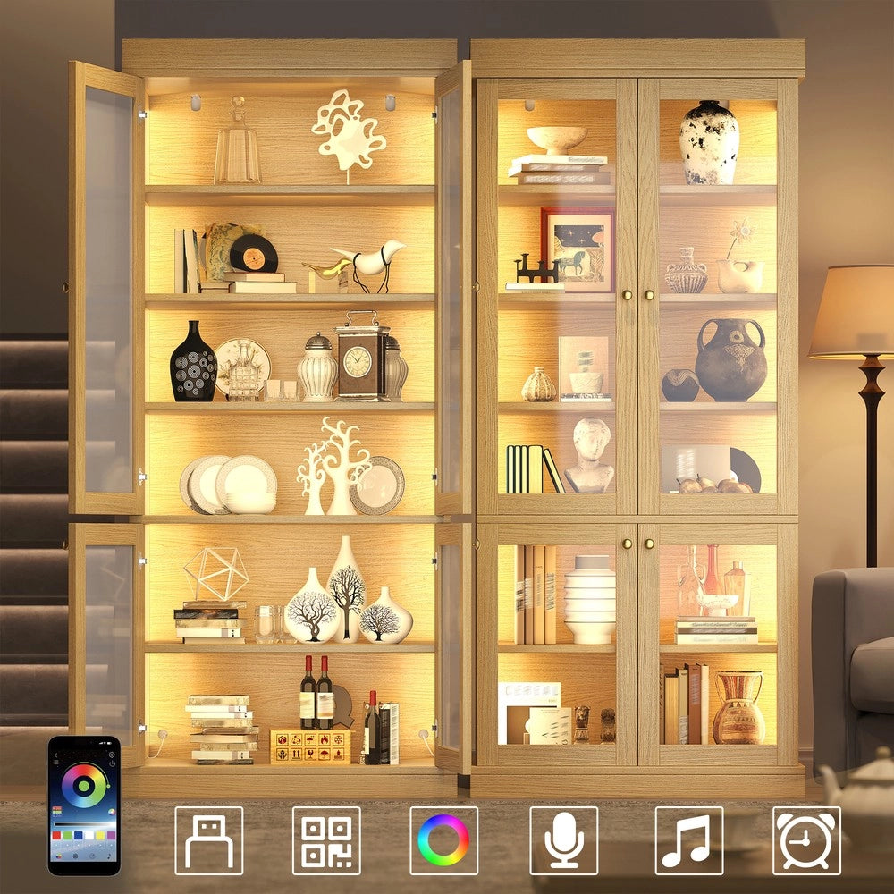 Armadio multiuso con ripiani ¨C Minimal ¨C marrone legno multistrato per casa