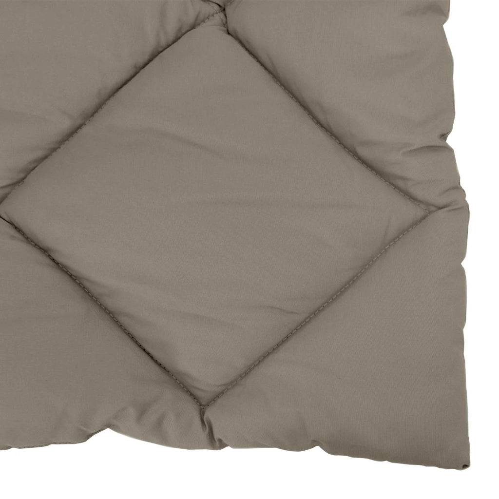 Piumone | Duvet Completo Annuale Grigio chiaro 200 x 200 cm Microfibra