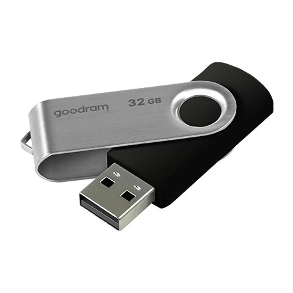 Chiavetta USB Goodram UTS2 da 32 GB USB Tipo-A 2.0 Nero, Argento