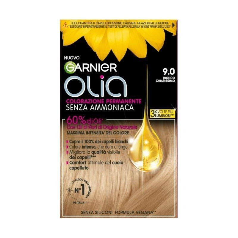 GARNIER OLIA TINTA CAPELLI 9.0 LBIONDO CHIARISSIMO