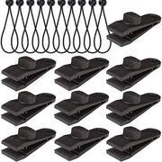Set di clip per tarp - 20 pezzi - Plastica