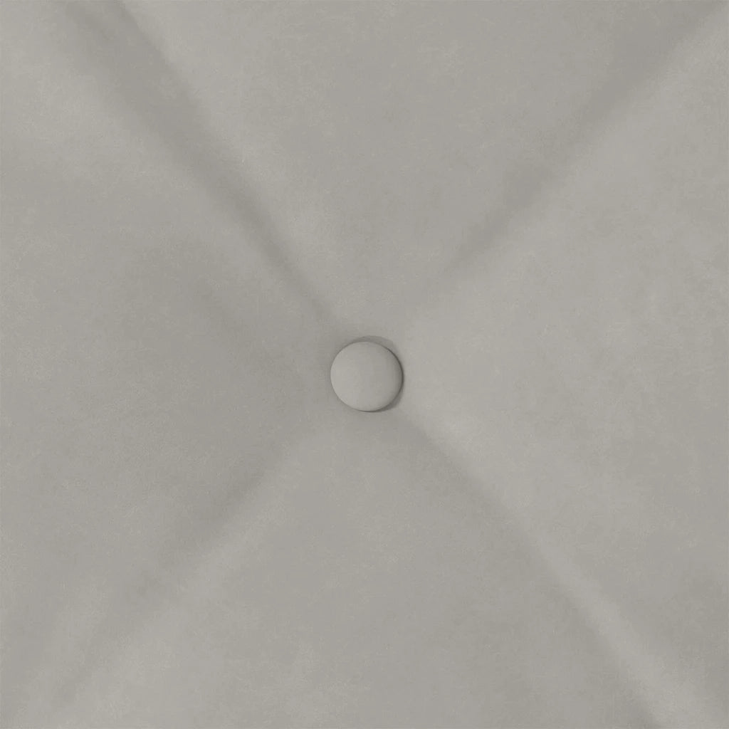 Cuscino per Schiena | Cuscino dorsale Grigio chiaro 100 x 50 cm