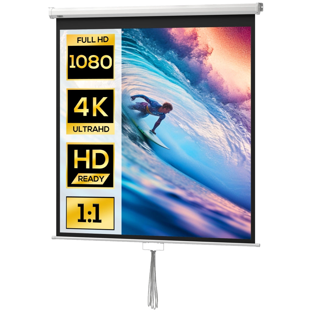 Mobile TV ¨C Minimal ¨C Bianco 146x146 cm