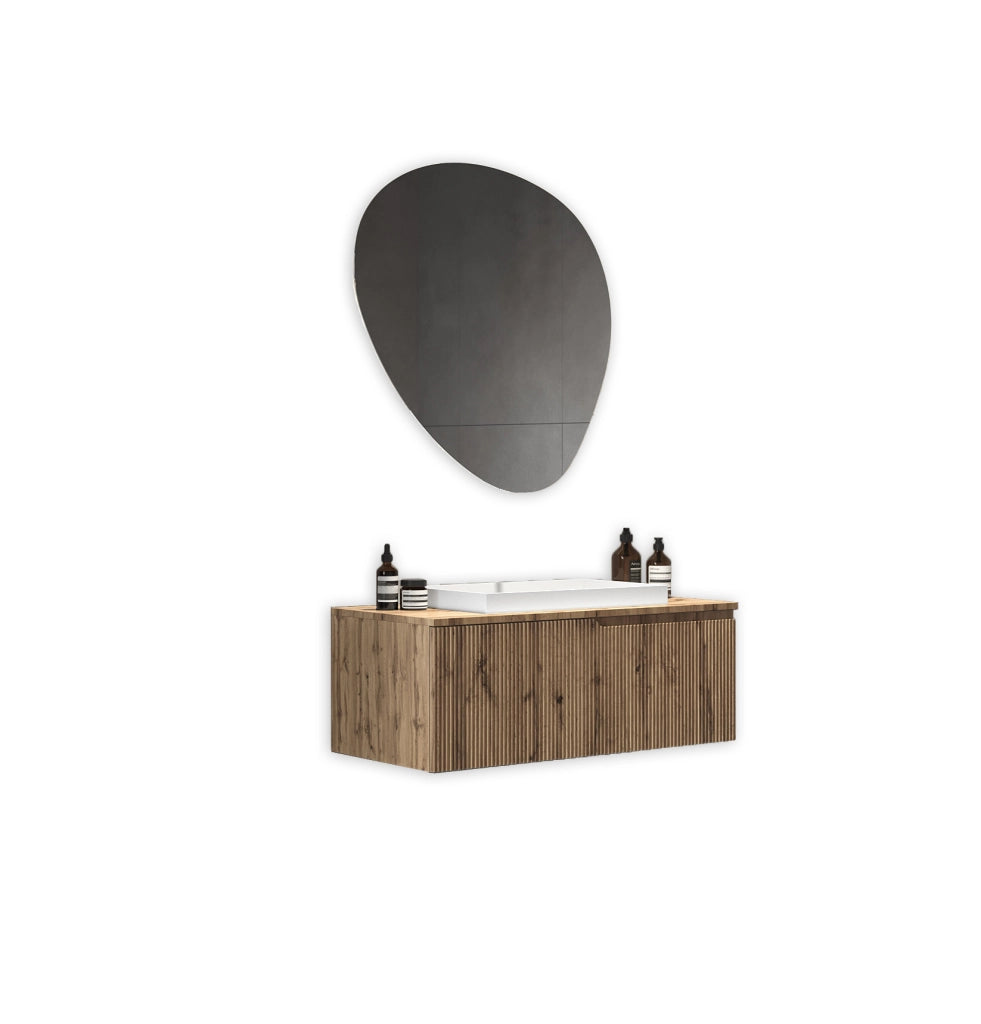 Composizione 3 pezzi VENERE quercia