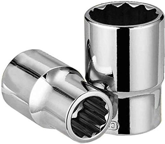 Set di chiavi metriche - Chiavi compacte e pratiche - 14mm - Interfaccia 12,5mm - Facile da usare - Adatto per uso professionale - Nero Set di chiavi a manubrio 1/2 pollici con impugnatura.