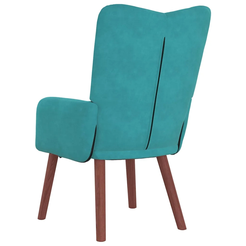 poltrona Turchese 63 x 67 x 94 cm Velluto 42001812