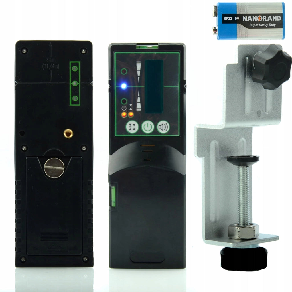 Rilevatore di Fascio Laser Rosfix RDG01 – Precisione +/- 1.5 mm | Portata 100 m Orizzontale, 60 m Verticale