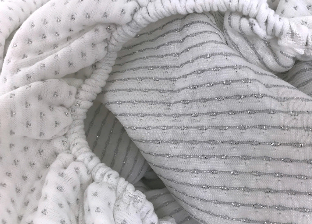 Coprimaterasso Imbottito Elasticizzato Anallergico Federe Cuscino Letto Made Italy - Matrimoniale - Silver