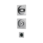 KIT MANIGLIE QUADRO PORTE SCORREVOLI CROMO