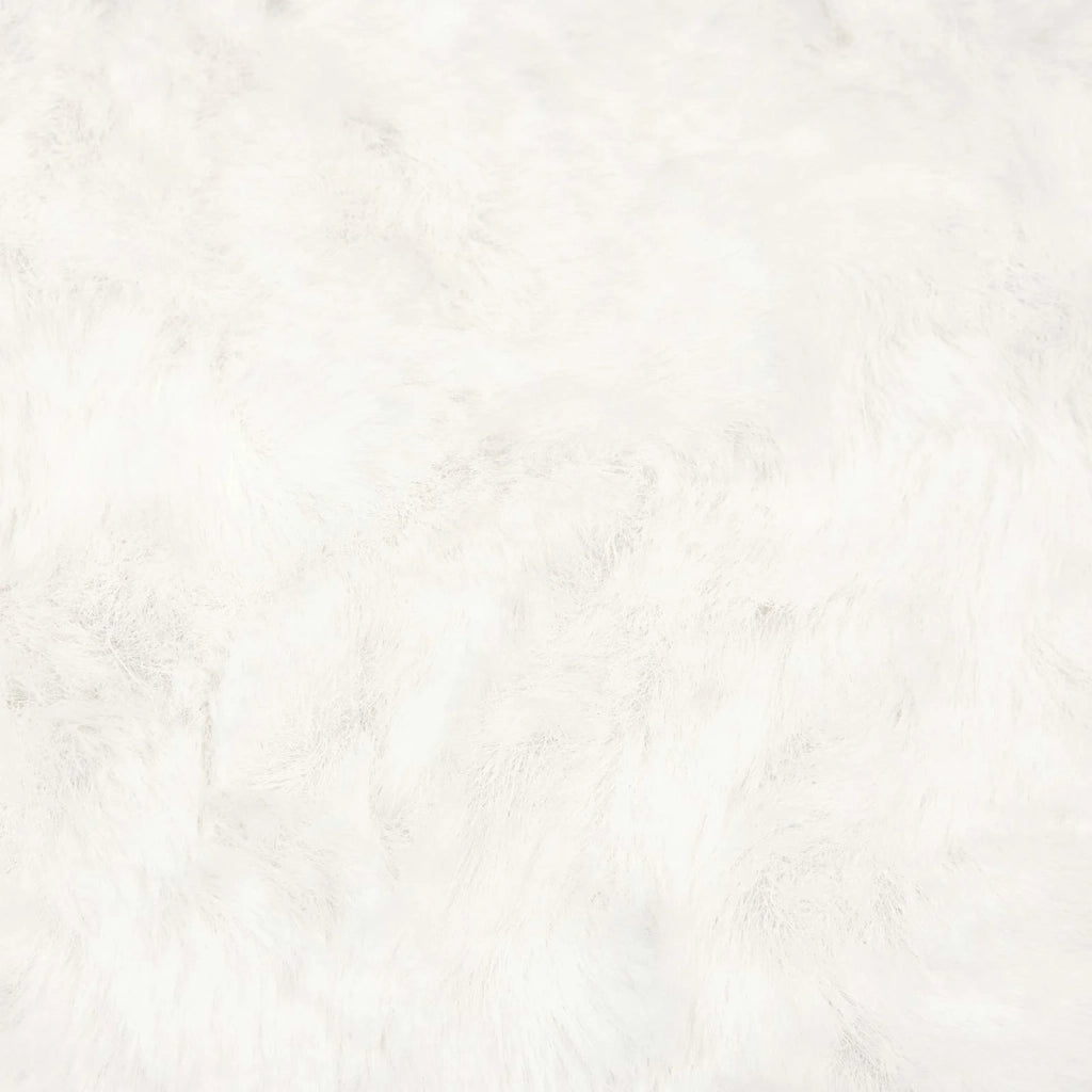 Tappeto antiscivolo in sintetica di coniglio OLITE Crema 42021663