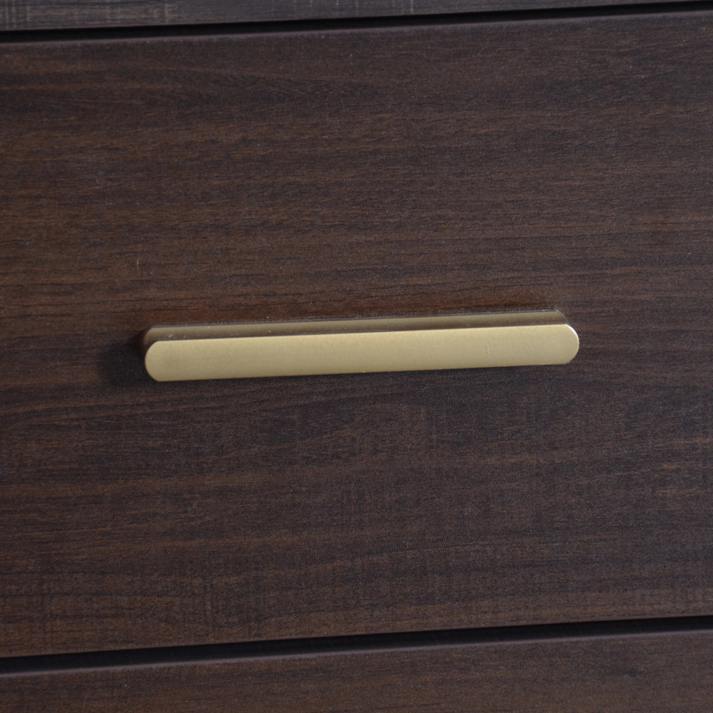 Mobile TV da 190 cm marrone in MDF