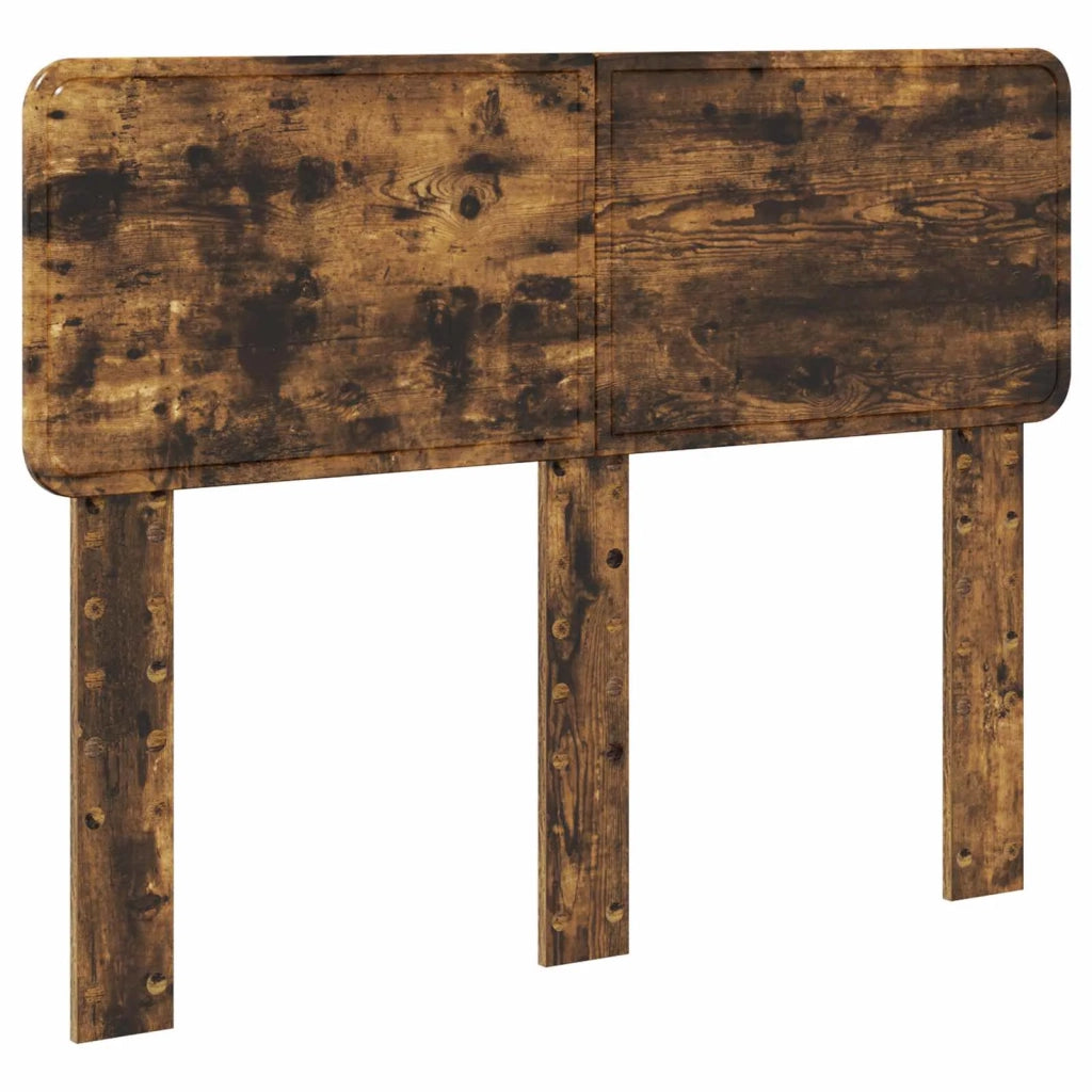 Letto matrimoniale | Letto per adulti | Struttura del letto Rovere fum¨¦ 120 x 200 cm Legno multistrato