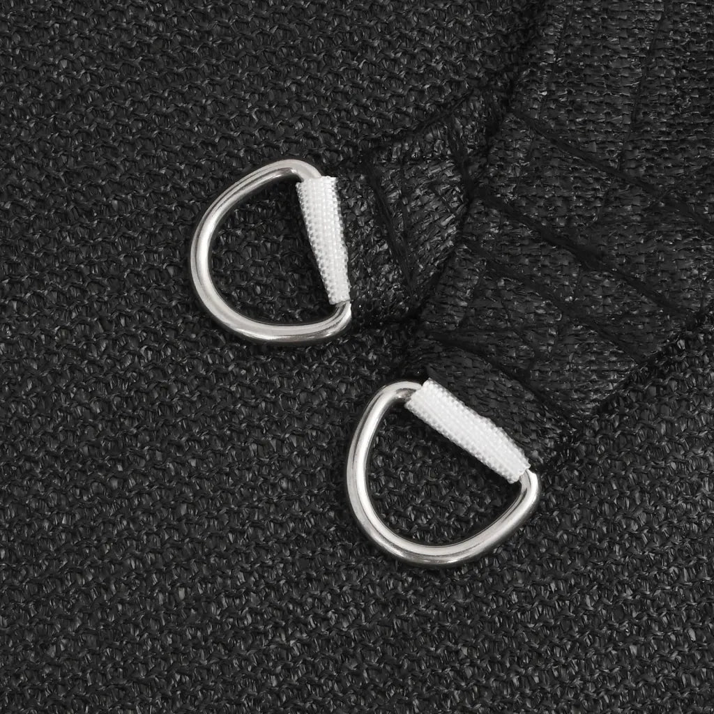 Vela Parasole-Telo Ombra-Vela Ombreggiante 160 g/m2 Nera 2x3,5 m in HDPE