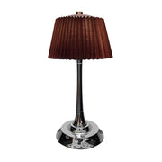 Lampada da Tavolo LED 1.5W 3000K Cromo + Marrone – V-TAC – VT-7968-CB