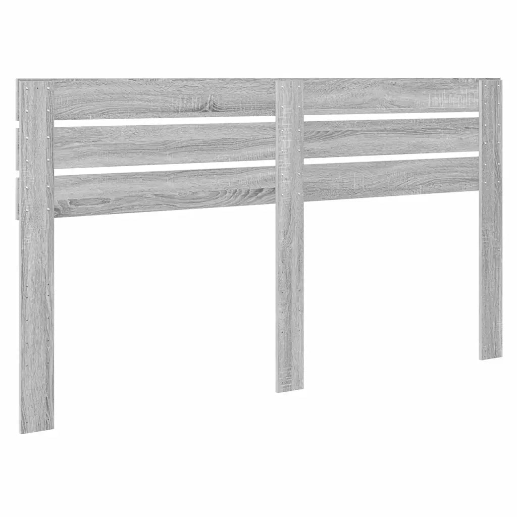 Testiera-Testata-Testiera Decorativa Grigio Sonoma 180 cm Legno multistrato 998789