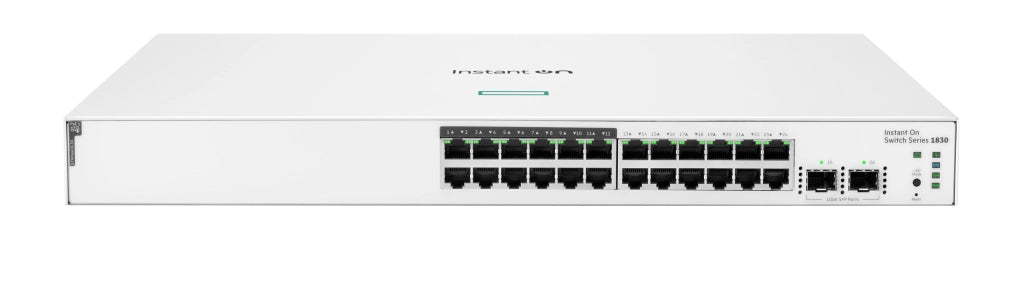 SWITCH 24P GIGABIT DI CUI 12POE +2S FP 1GBE ARUBA HPE 1830